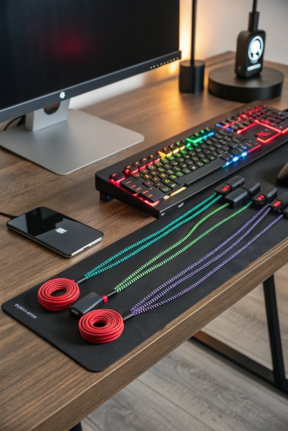 magnetic cable organization solution