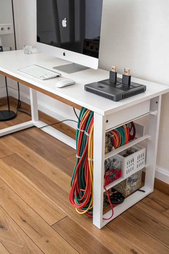 maximize workspace efficiency below