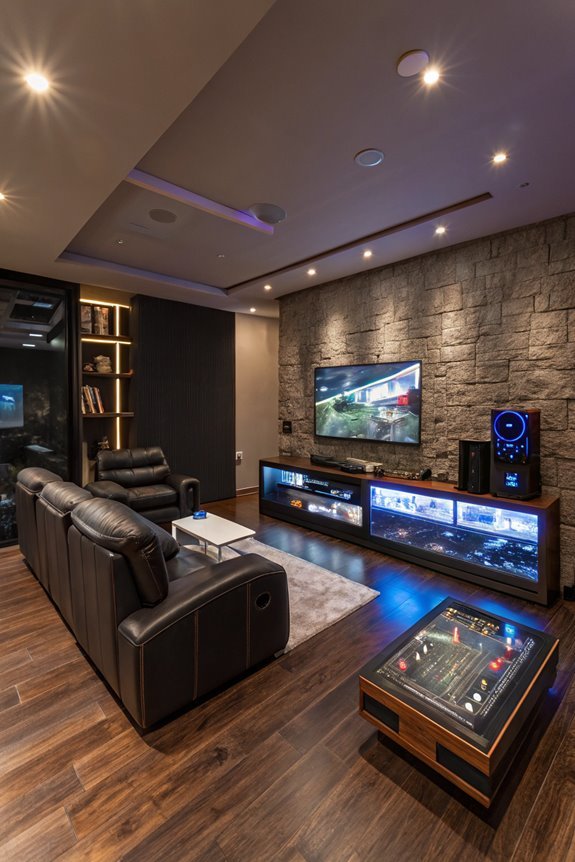 modern digital leisure center