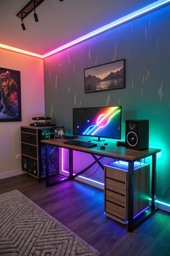 monitor lighting configuration guide