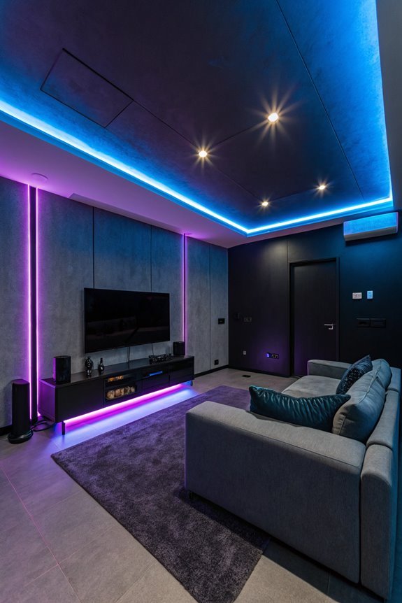 motion activated led lighting system