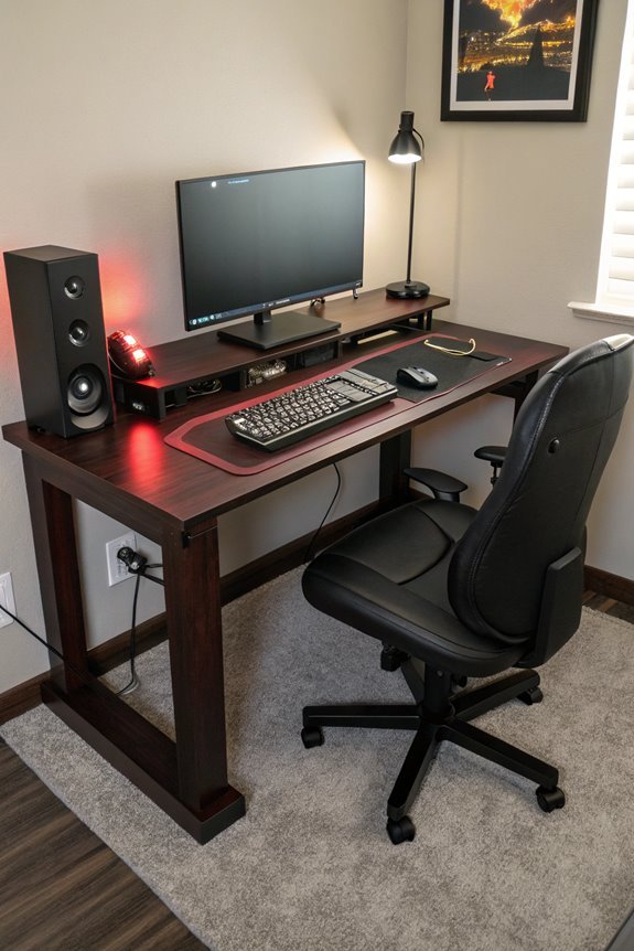 motpk gaming desk specifications