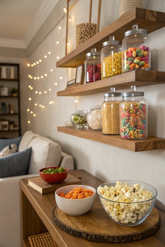 mounting decorative wall shelves