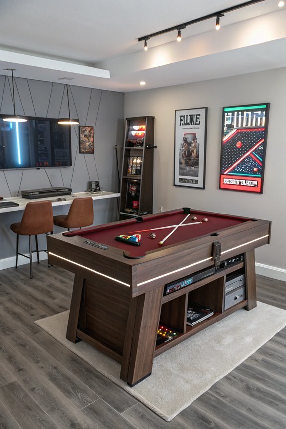 multi functional billiard tables