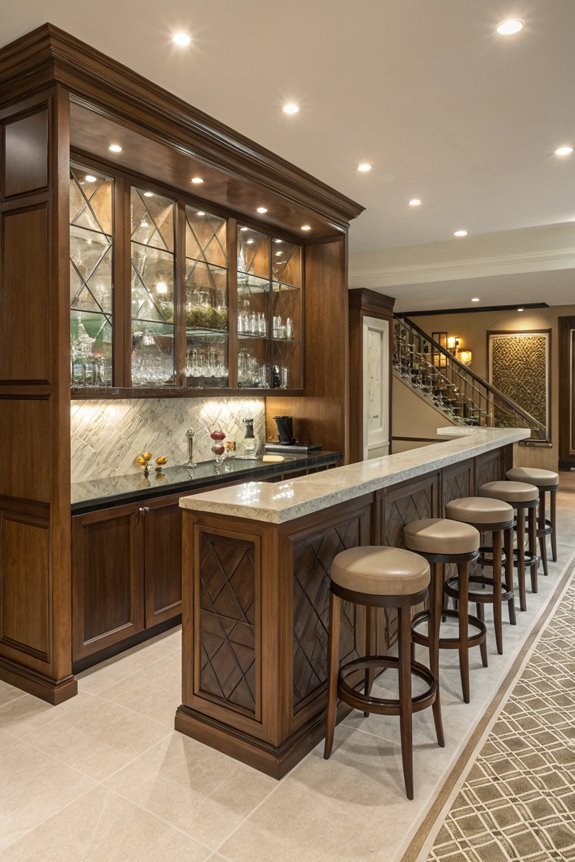 multi level bar designs
