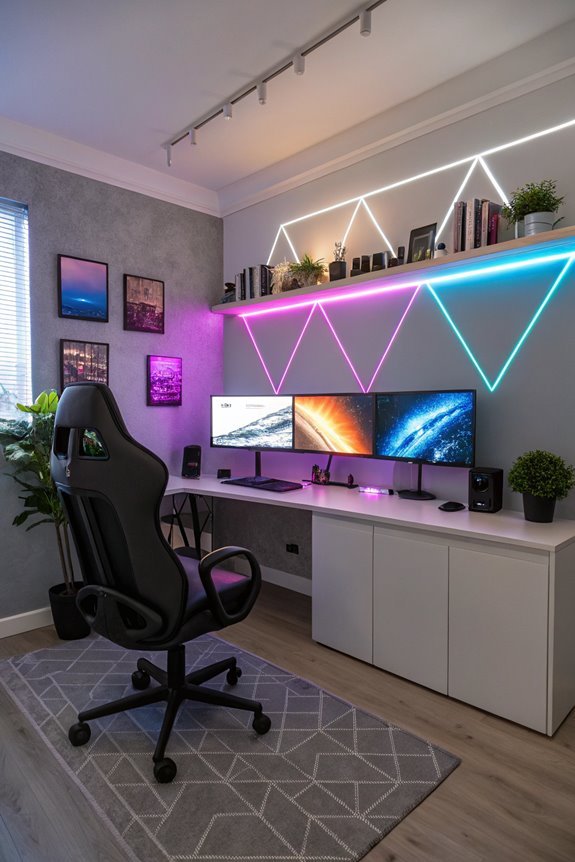 multi screen display arrangement