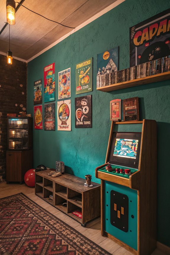 nostalgic arcade art designs