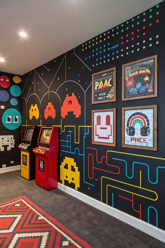 nostalgic arcade gaming atmosphere