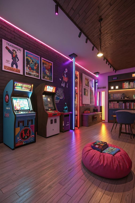 nostalgic gaming atmosphere awaits