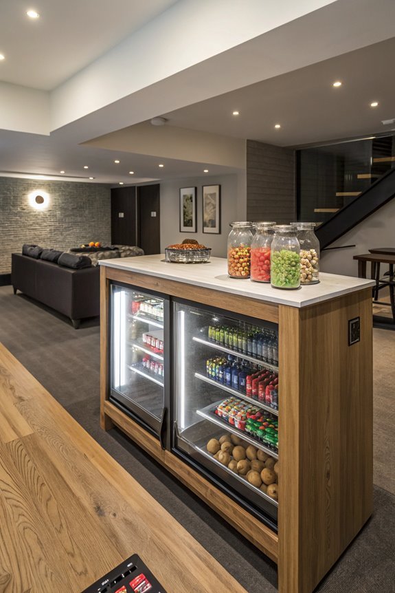 optimal snack station location