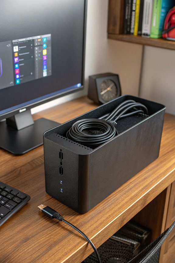 organize and conceal cables