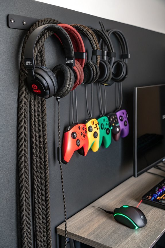 organize tools with magnets