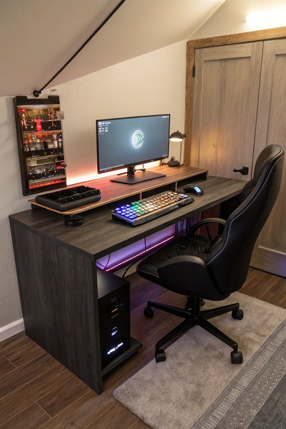 organized and efficient cabling