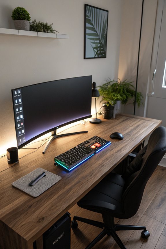 organized and tidy environment