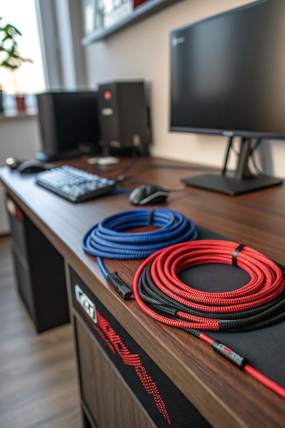 organized cable management solution