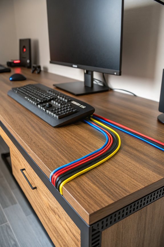 organized cable management solution