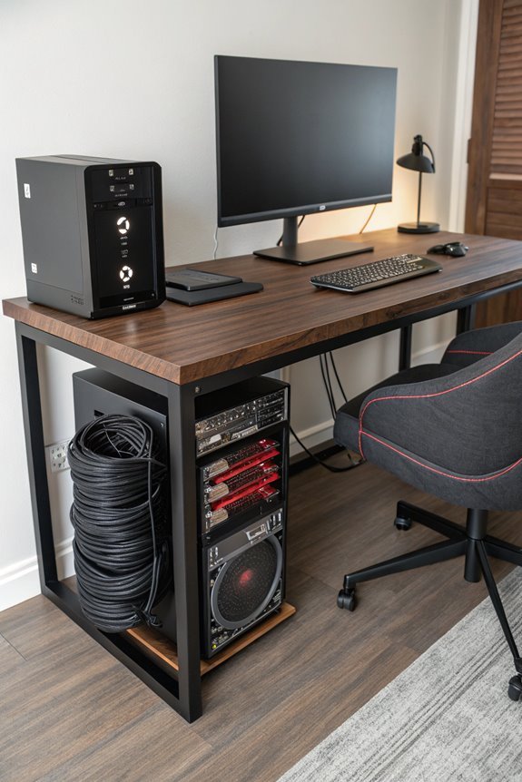 organized cable management solutions