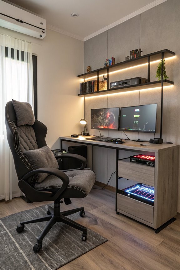organized cable management systems