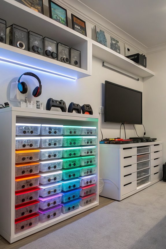organizing similar items together