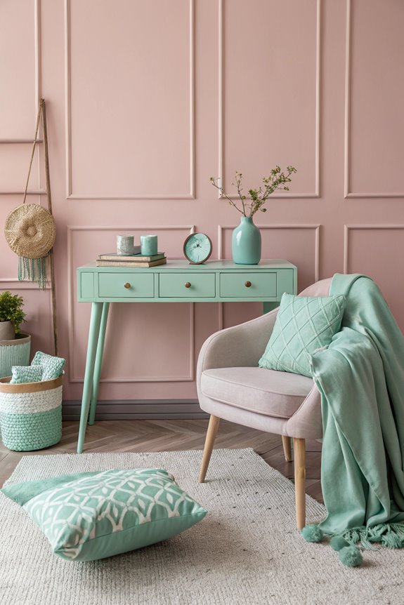 pastel color combination bliss