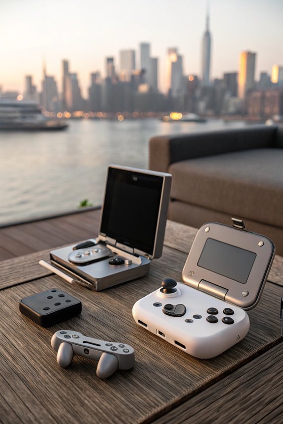 portable gaming device advancements