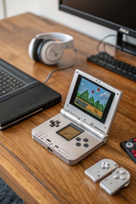 portable gaming device console
