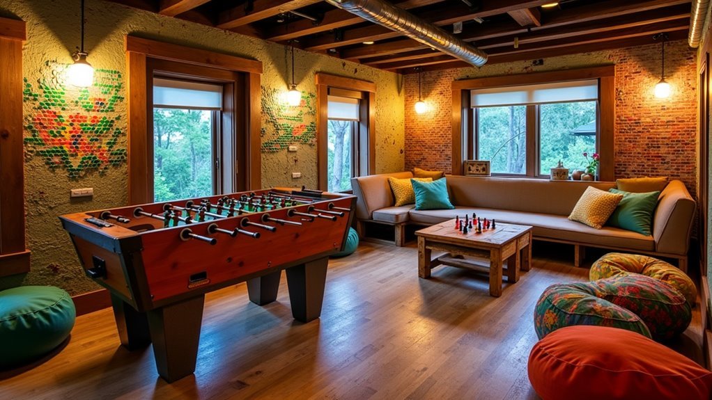 recycled game room projects