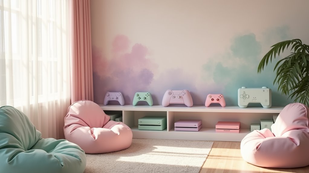 relaxing pastel color schemes