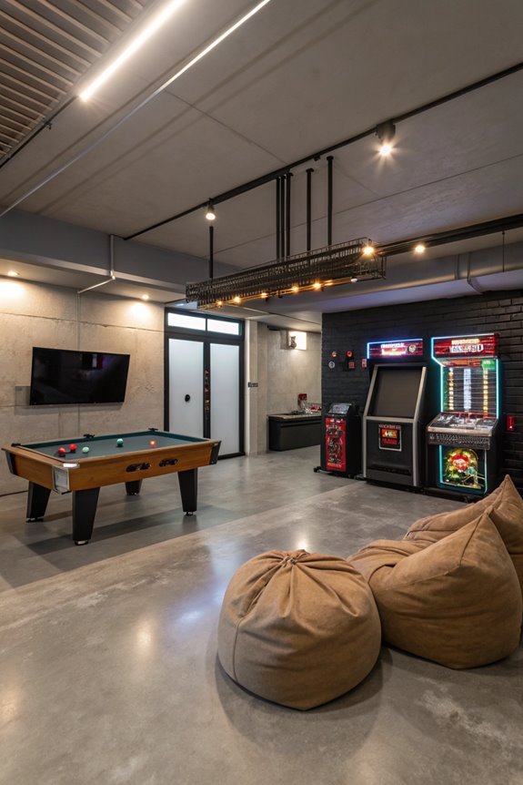 relaxing social gathering space
