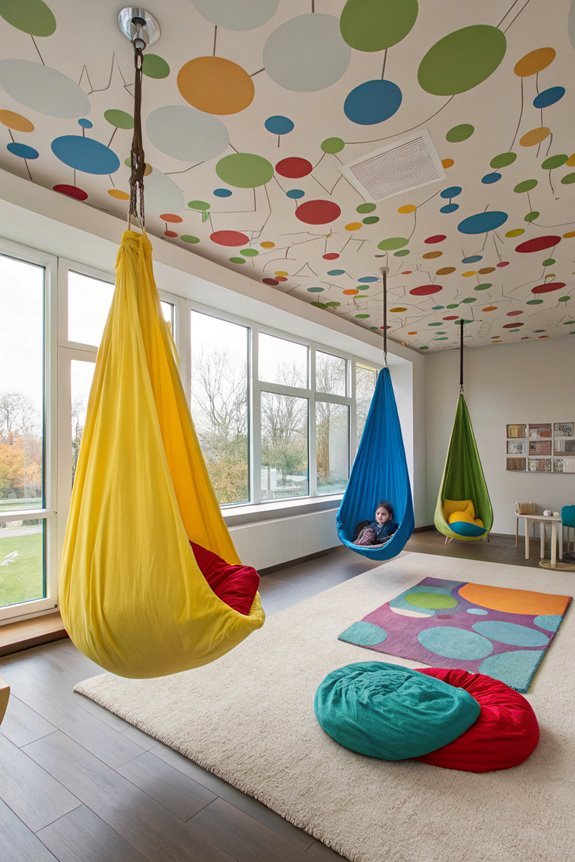 relaxing suspended seating option