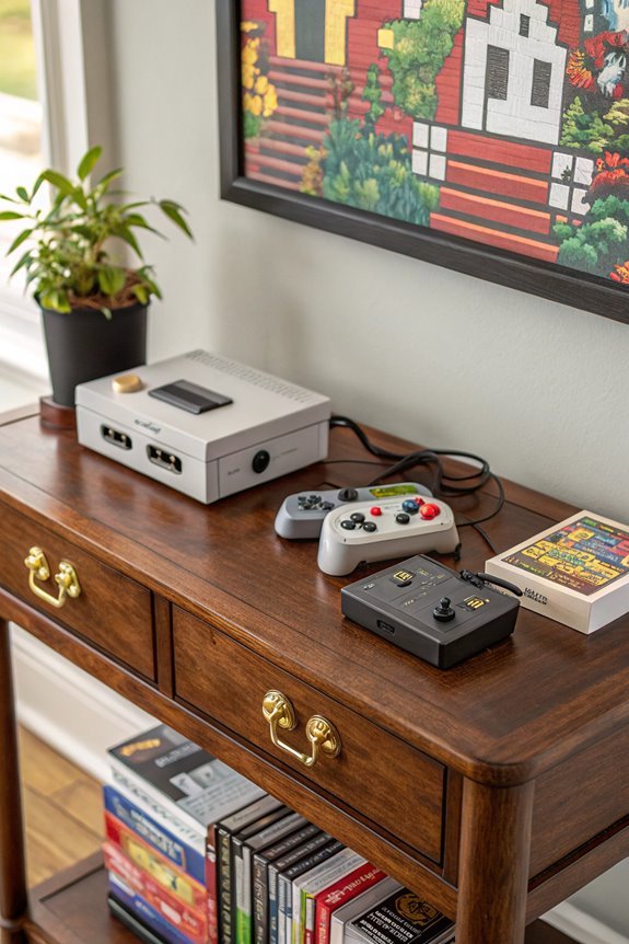 retro gaming furniture piece