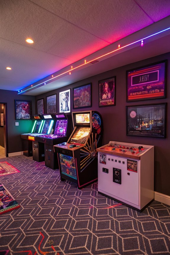 retro gaming inspired decor