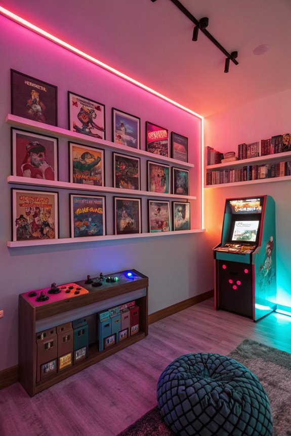 retro gaming literature collection