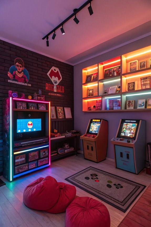 retro video game collection