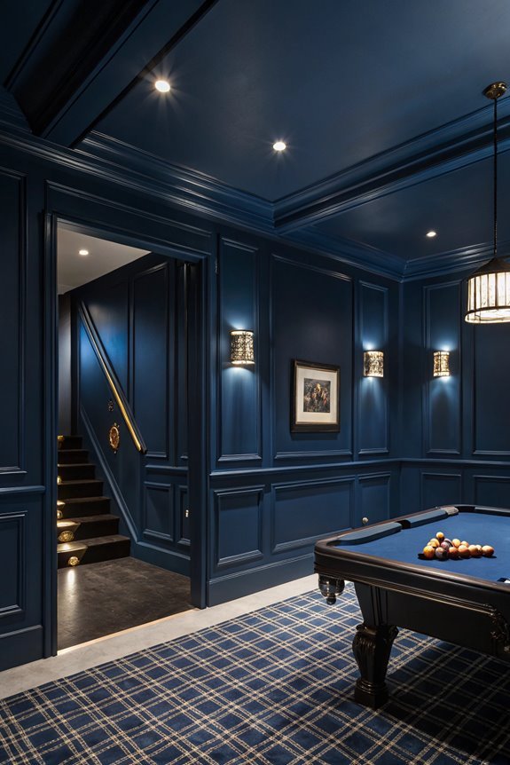 rich dark ocean hue