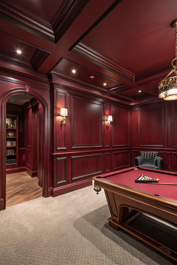 rich deep reddish brown shade