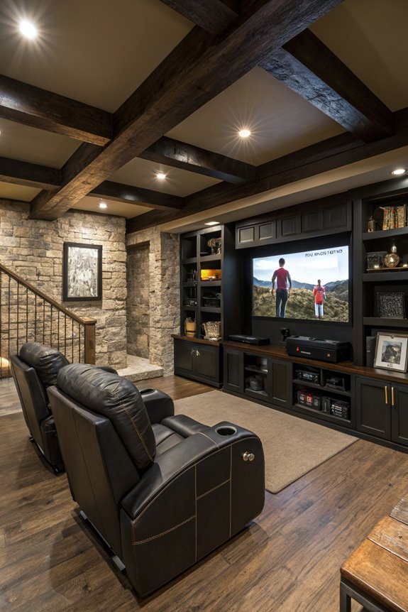 rustic meets contemporary style