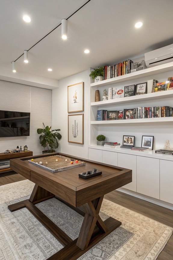 sleek city living space