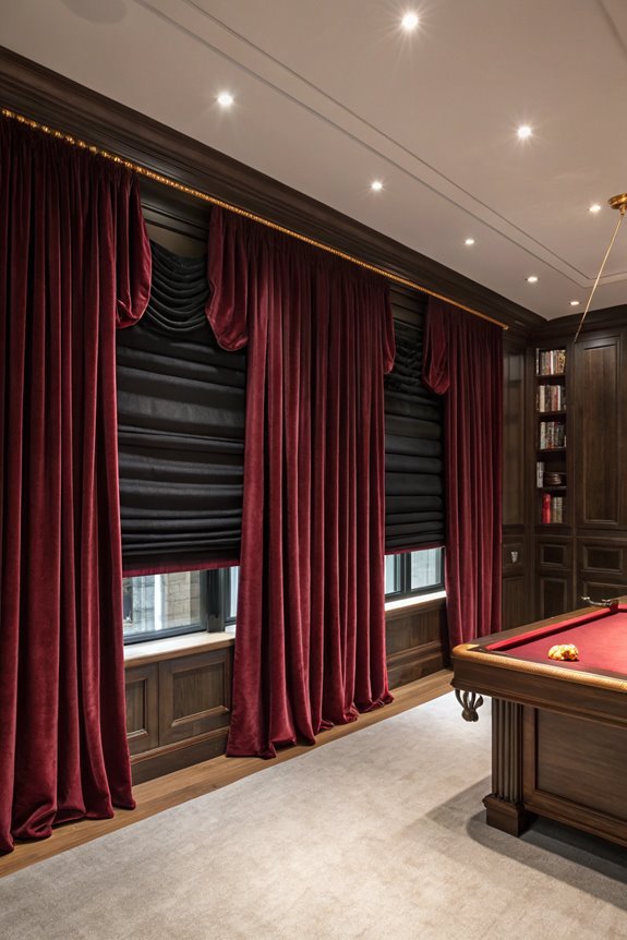 soundproof curtain selections available