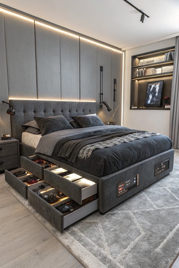 space saving bed frames