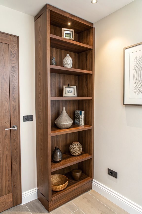 space saving corner storage