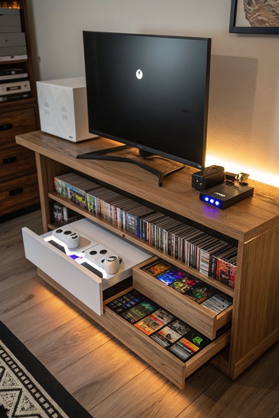 sturdy supports for consoles