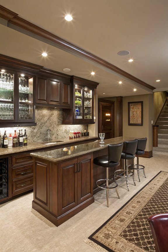 stylish home entertainment areas