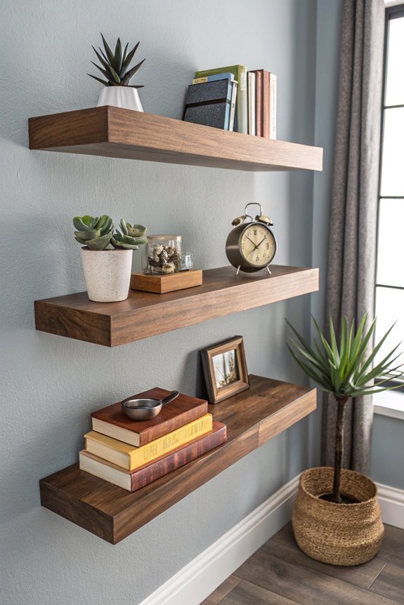 stylish wall mounted storage solution