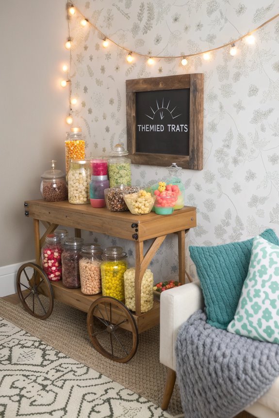 themed snack zone creation