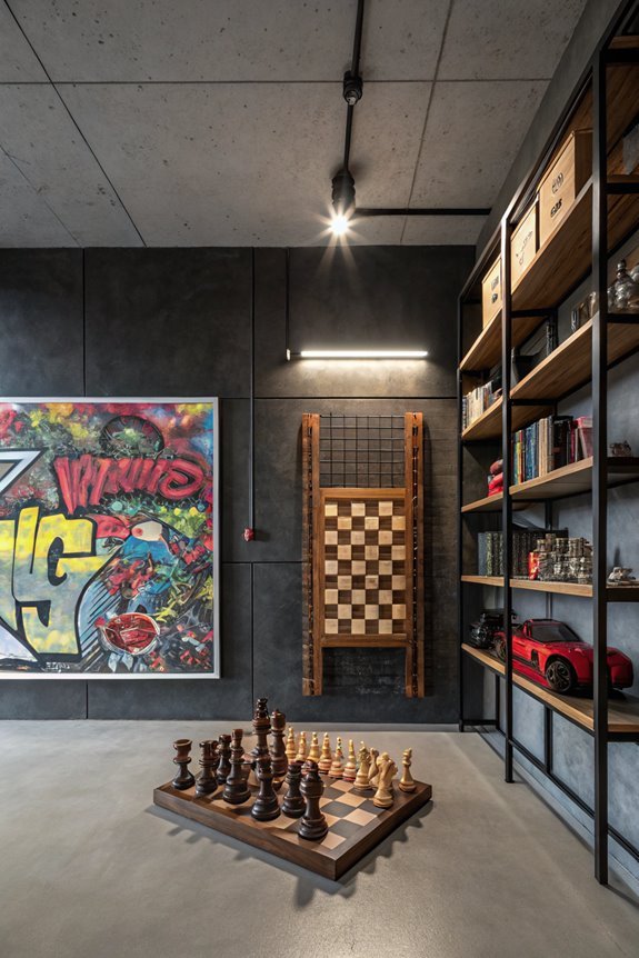 unique vertical chess display