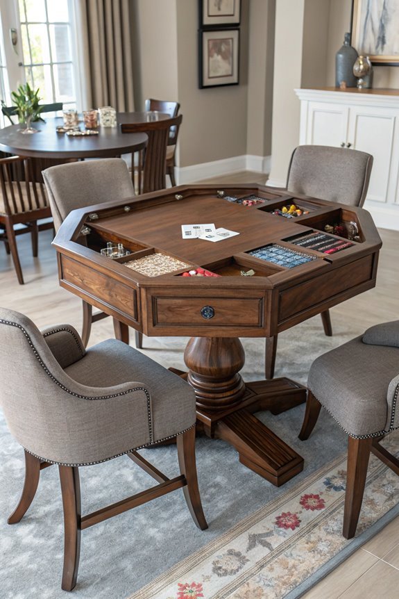 versatile folding card tables