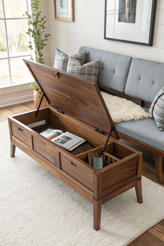 versatile seating and storage