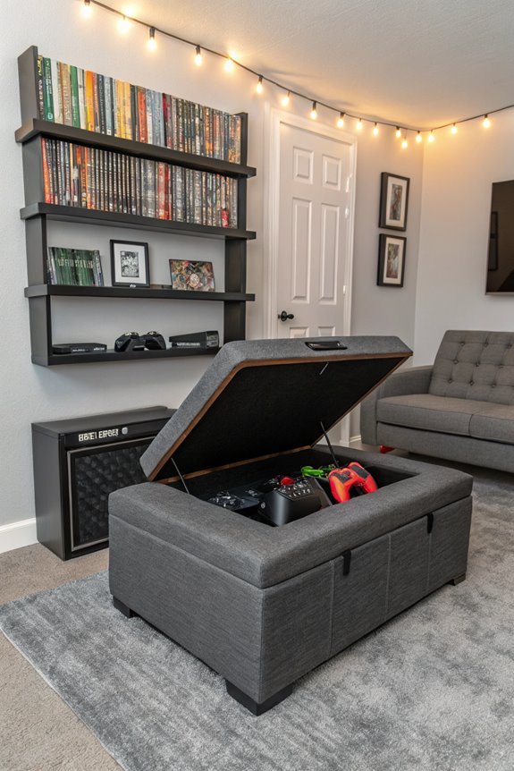 versatile seating and storage