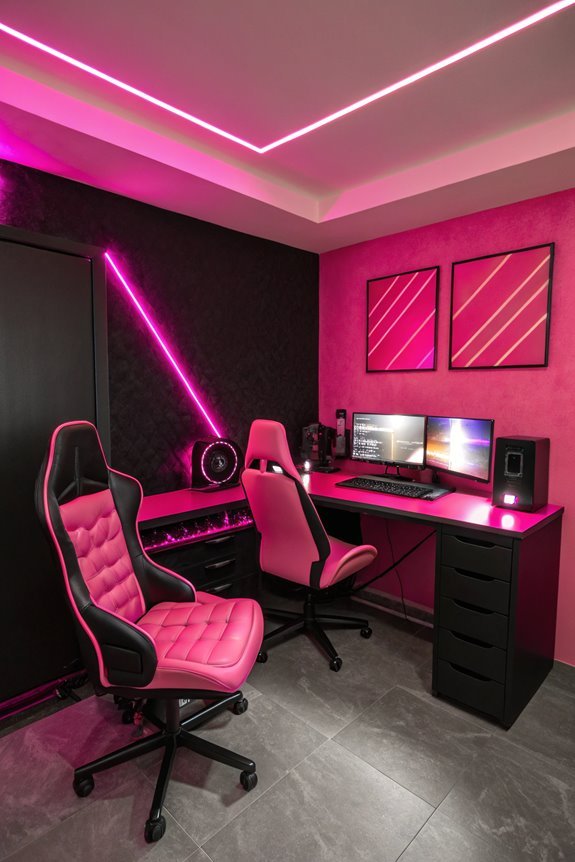 vibrant color combination theme